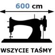 Usługa wszycia taśmy do firany o szer. 600cm