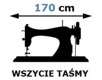 Usługa wszycia taśmy do firany o szer. 170cm