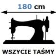 Usługa wszycia taśmy do firany o szer. 180cm