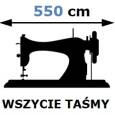 Usługa wszycia taśmy do firany o szer. 550cm